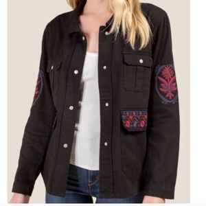 Boutique Boho Embroidered Jacket  NNW Medium